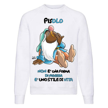 Felpa Classic Uomo Donna Pisolo ( P1504 )