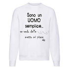 Felpa Classic Uomo UOMO ( U0319 ) - Gufetto Brand