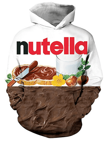 Felpa Nutella ( Spedizione in 15/20 giorni )