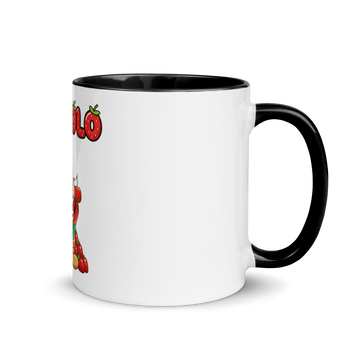 Tazza con interno colorato Fragolo