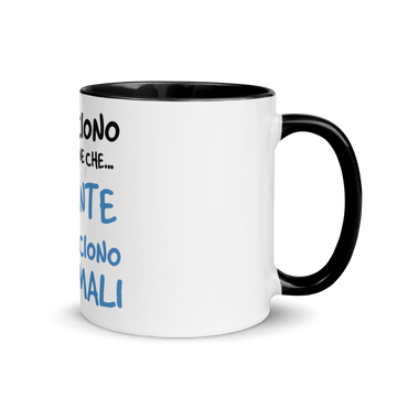 Tazza con interno colorato Mi Piacciono