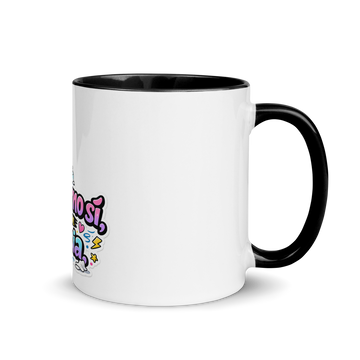Tazza con interno colorato Unicorno Ansia