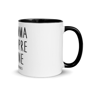 Tazza con interno colorato La Mamma