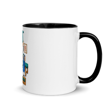 Tazza con interno colorato Fisioterapistolo