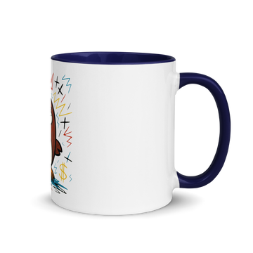 Tazza con interno colorato Gufetto Art.