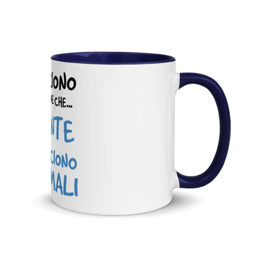 Tazza con interno colorato Mi Piacciono