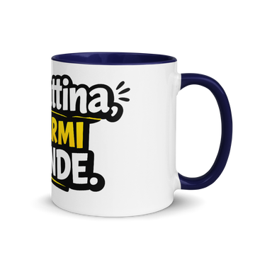 Tazza con interno colorato Mattina
