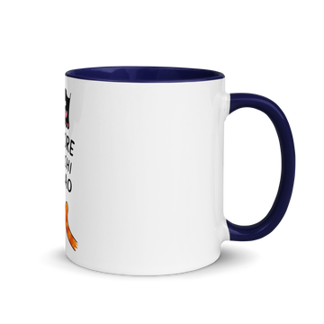 Tazza con interno colorato Miao