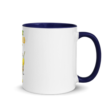 Tazza con interno colorato Lemon Spritzolo