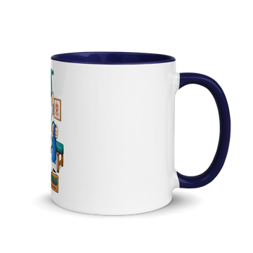 Tazza con interno colorato Fisioterapistolo