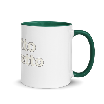 Tazza con interno colorato Gufetto Stronzetto Classic