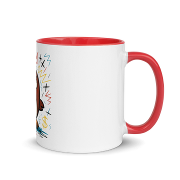 Tazza con interno colorato Gufetto Art.