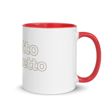 Tazza con interno colorato Gufetto Stronzetto Classic