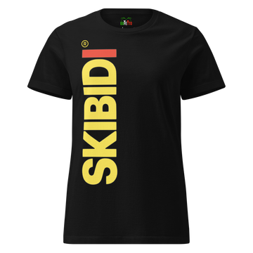 T-shirt morbida basic da donna Skibidi