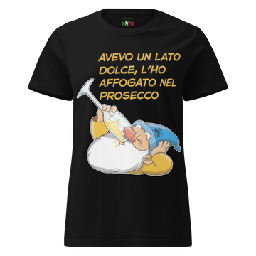 T-shirt morbida basic da donna Lato Dolce