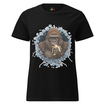 T-shirt morbida basic da donna Gorilla