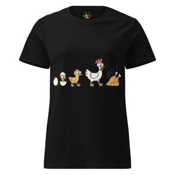 T-shirt morbida basic da donna Pollo