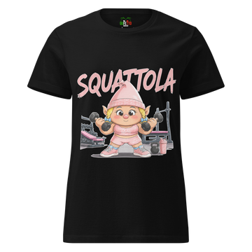 T-shirt morbida basic da donna Squattola