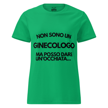 T-shirt morbida basic da donna Ginecologo