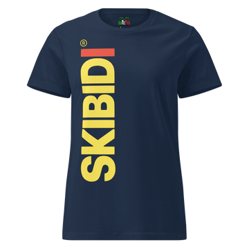 T-shirt morbida basic da donna Skibidi