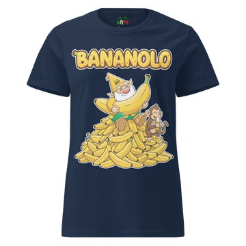 T-shirt morbida basic da donna Bananolo
