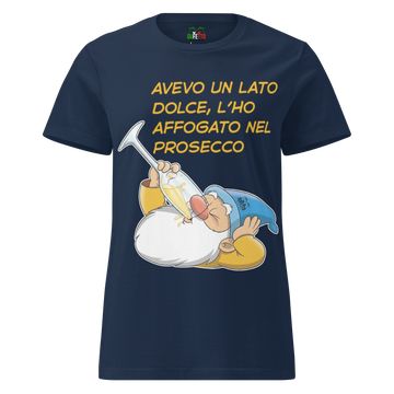 T-shirt morbida basic da donna Lato Dolce