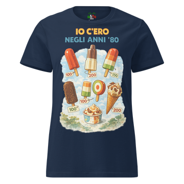 T-shirt morbida basic da donna Io C'ero