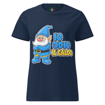 T-shirt morbida basic da donna Io Odio