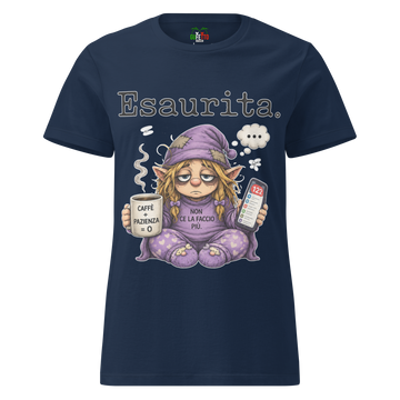 T-shirt morbida basic da donna Esaurita