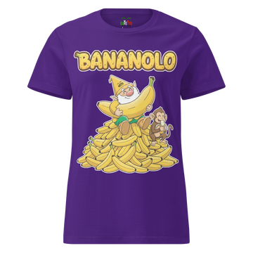 T-shirt morbida basic da donna Bananolo