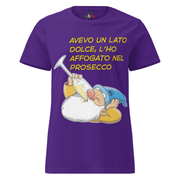 T-shirt morbida basic da donna Lato Dolce