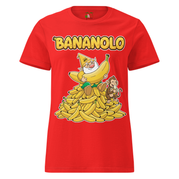 T-shirt morbida basic da donna Bananolo