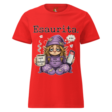 T-shirt morbida basic da donna Esaurita