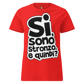 T-shirt morbida basic da donna Stron*o