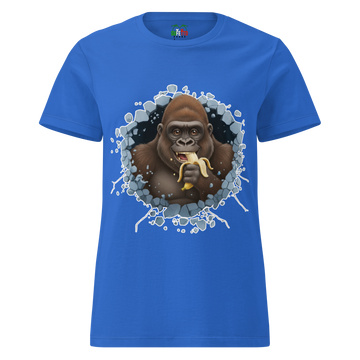 T-shirt morbida basic da donna Gorilla