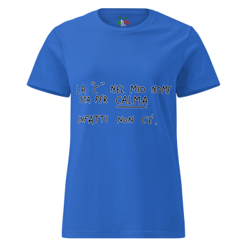 T-shirt morbida basic da donna Calma