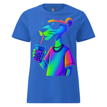 T-shirt morbida basic da donna Panter