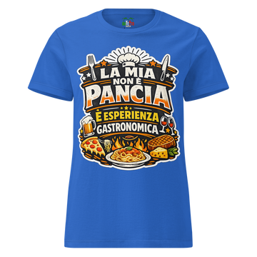 T-shirt morbida basic da donna Pancia