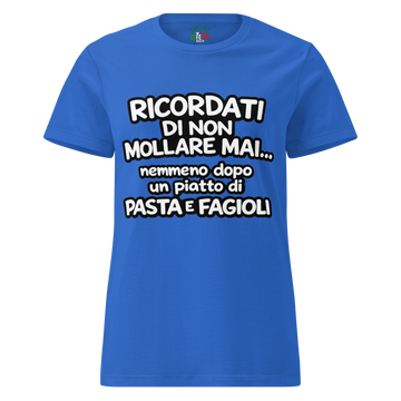 T-shirt morbida basic da donna Pasta e Fagioli