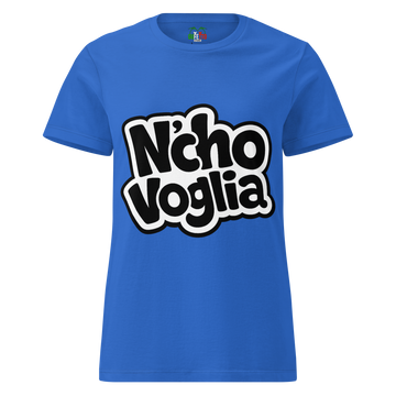 T-shirt morbida basic da donna Nc'ho Voglia