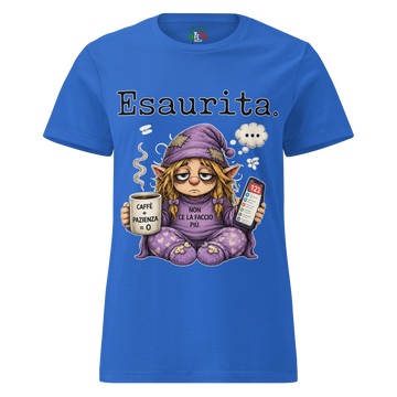 T-shirt morbida basic da donna Esaurita