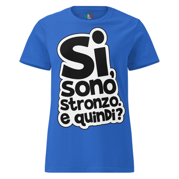 T-shirt morbida basic da donna Stron*o