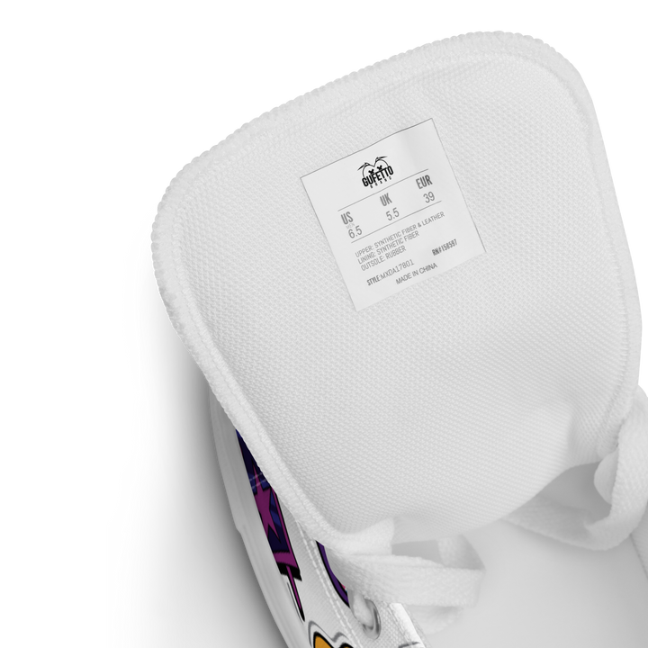 Sneakers alte in tela da donna 80/90 - Gufetto Brand