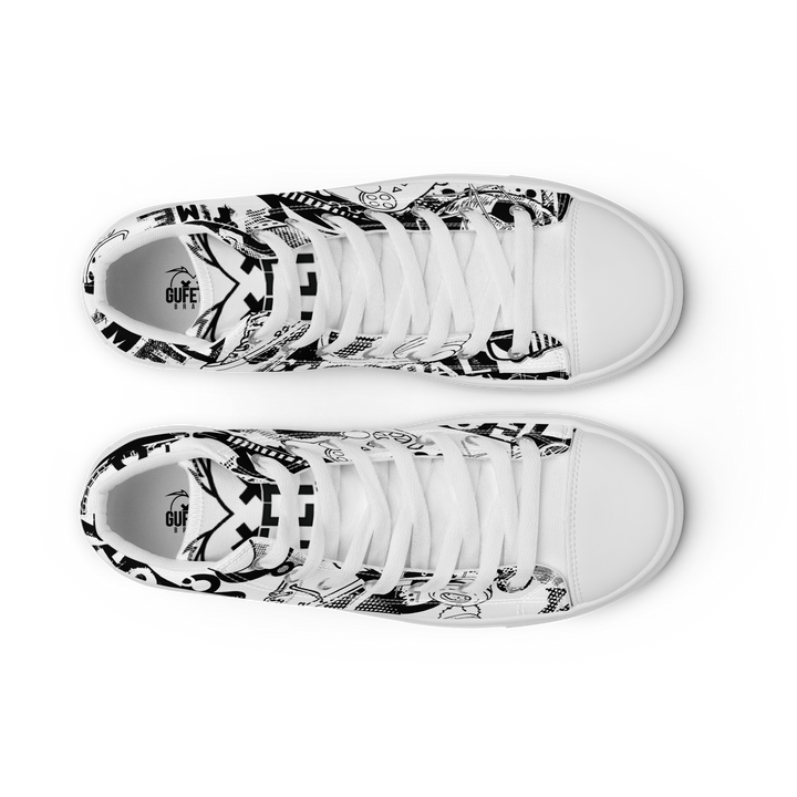 Sneakers alte in tela da donna GOAL - Gufetto Brand