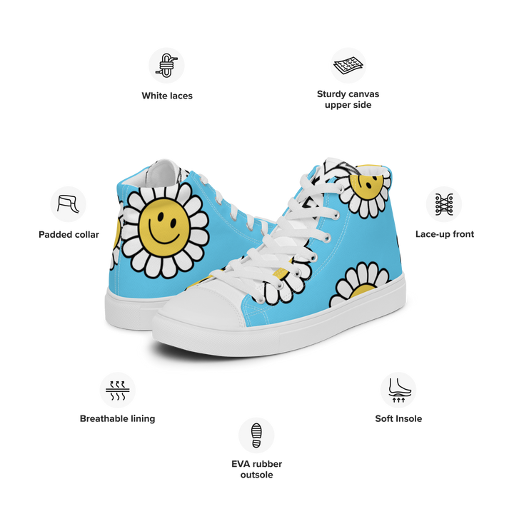 Sneakers alte in tela da donna M'AMA NON M'AMA - Gufetto Brand