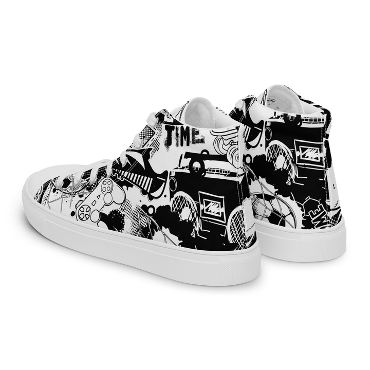 Sneakers alte in tela da donna GOAL - Gufetto Brand