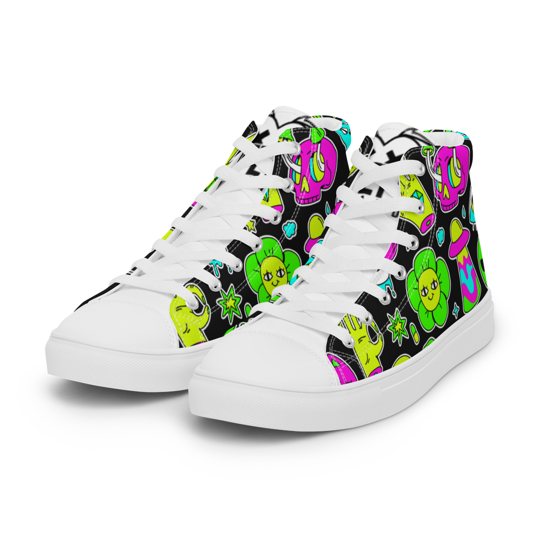 Sneakers alte in tela da donna FUN EDITION - Gufetto Brand