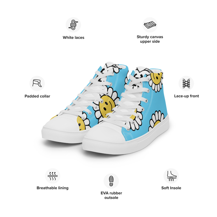 Sneakers alte in tela da donna M'AMA NON M'AMA - Gufetto Brand