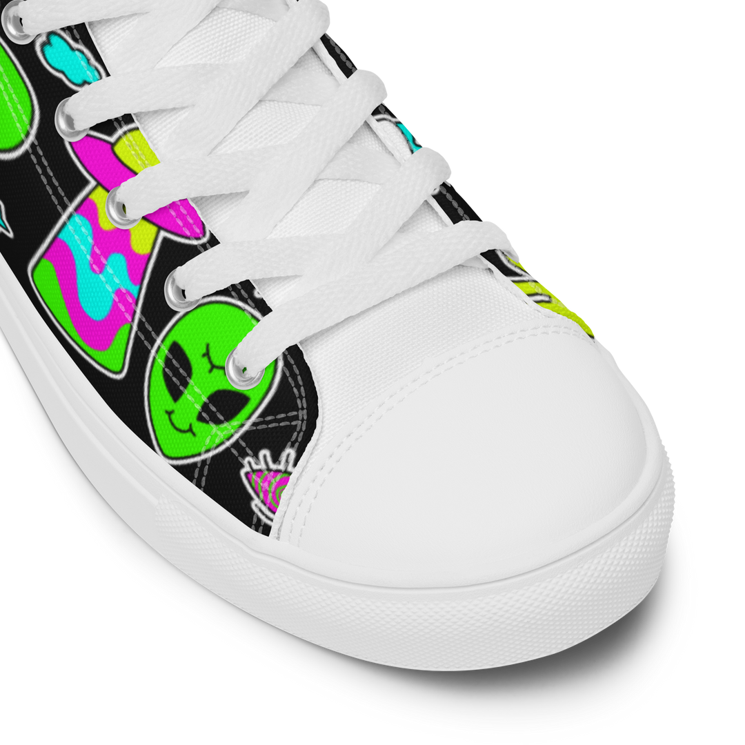 Sneakers alte in tela da donna FUN EDITION - Gufetto Brand