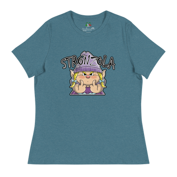 T-shirt relaxed fit donna Premium Stronzola COLOR
